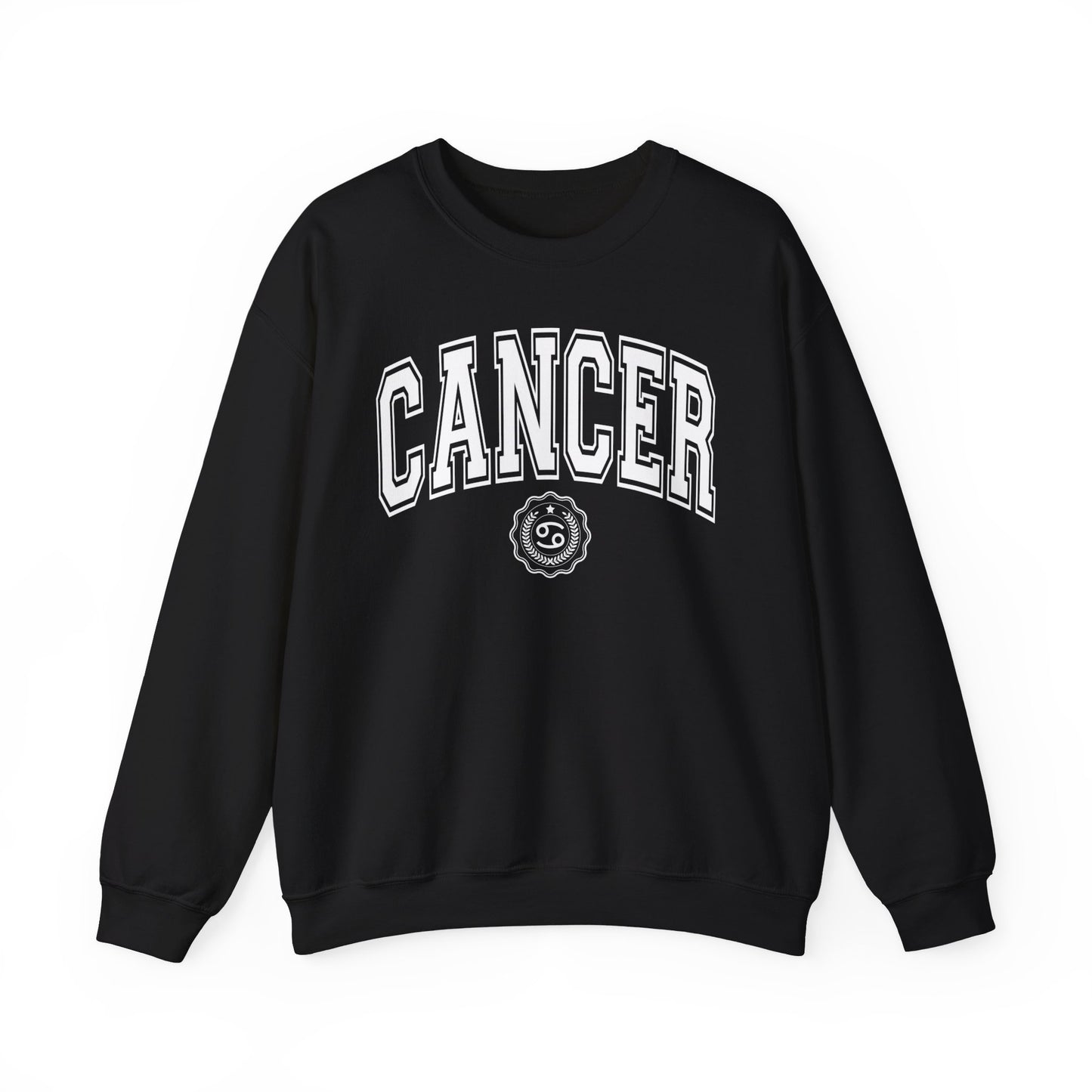 Sudadera estilo universitario contra el cáncer